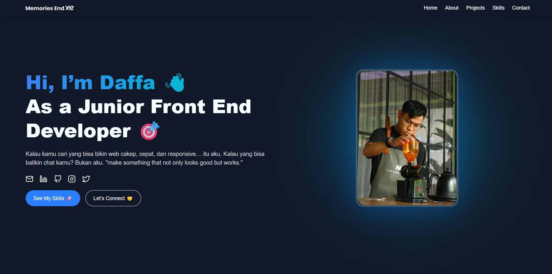 Frontend Website Portfolio